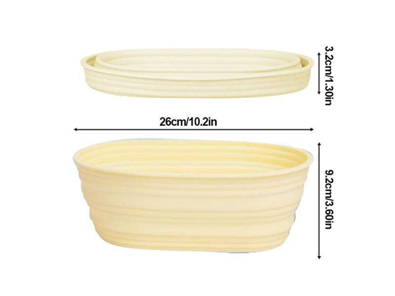Cesta de Fermentación de Silicona