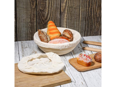 Accesorios de Banetón de Ratán Cesta de Pan de Silicona para Condimentar Plástico