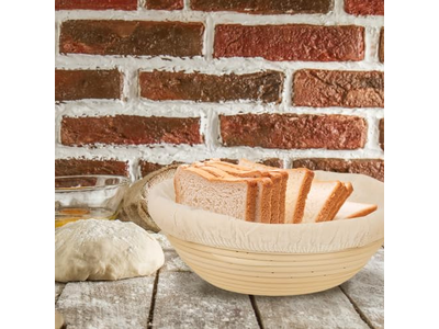 Accesorios de Banetón de Ratán Cesta de Pan de Silicona para Condimentar Plástico