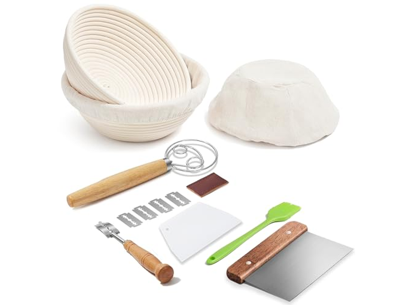 Cestas de Hornear de Masa Brotform de Ratán Cesta Premium